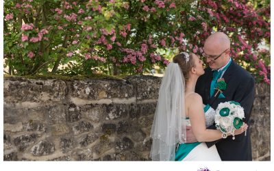 Selina and Ally married in Loose {sneak peek}