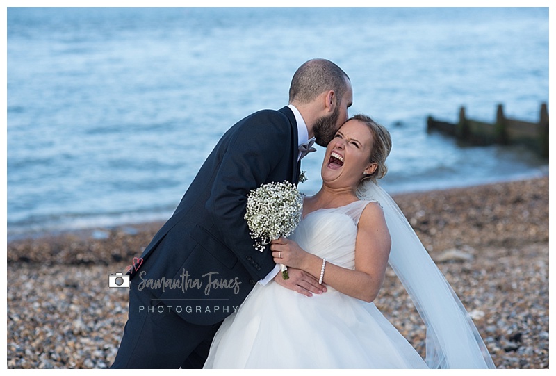 seaside wedding at East Quay in Whitstable