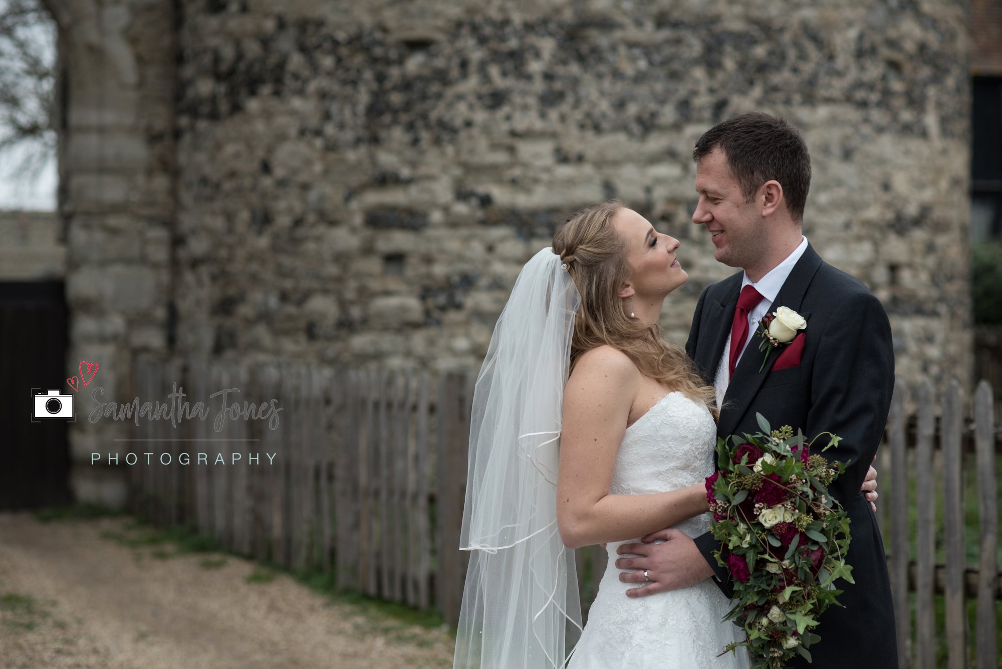 Wedding at Cooling Castle Barn