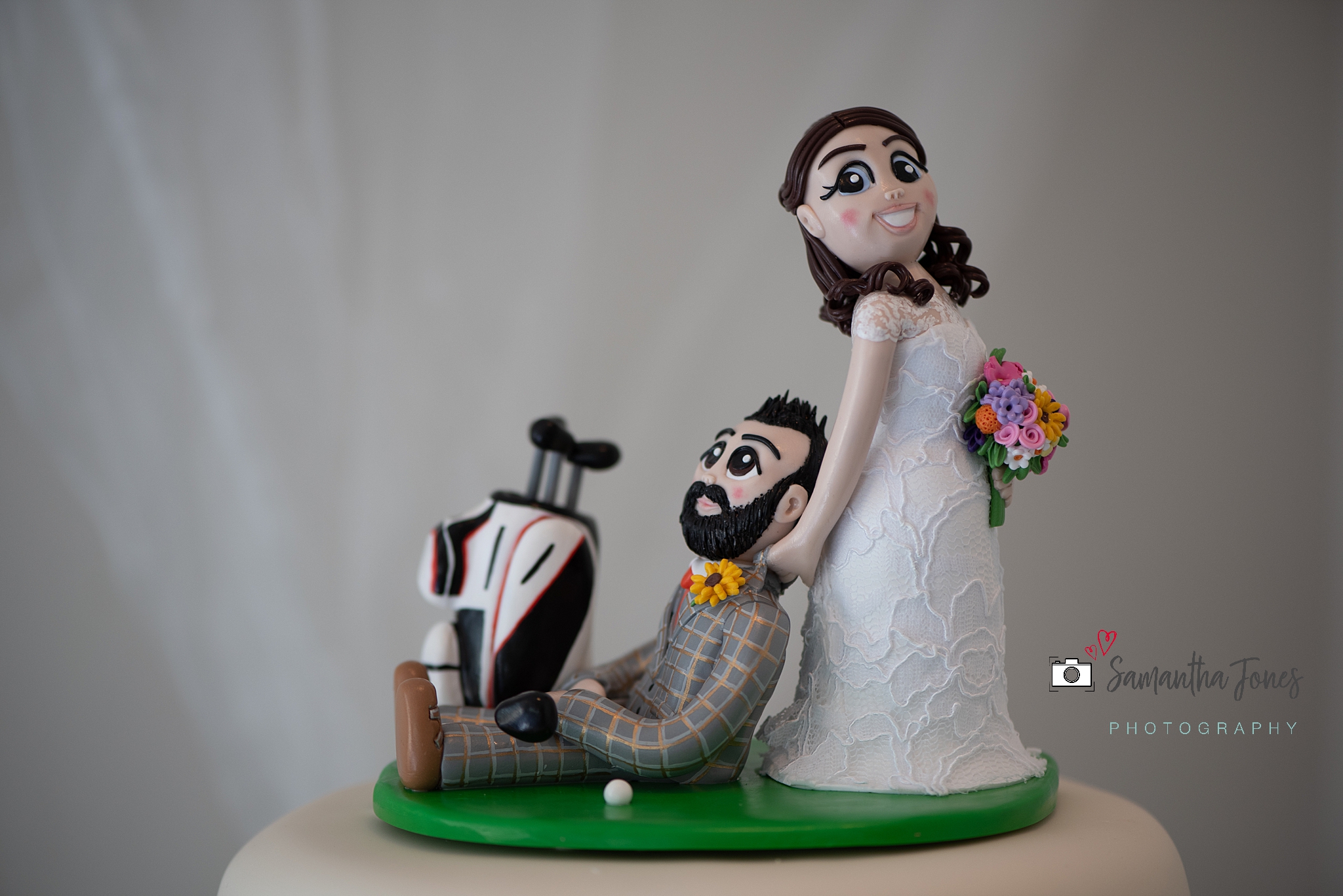 cake topper Kent wedding at Stonelees by Samantha Jones Photography
