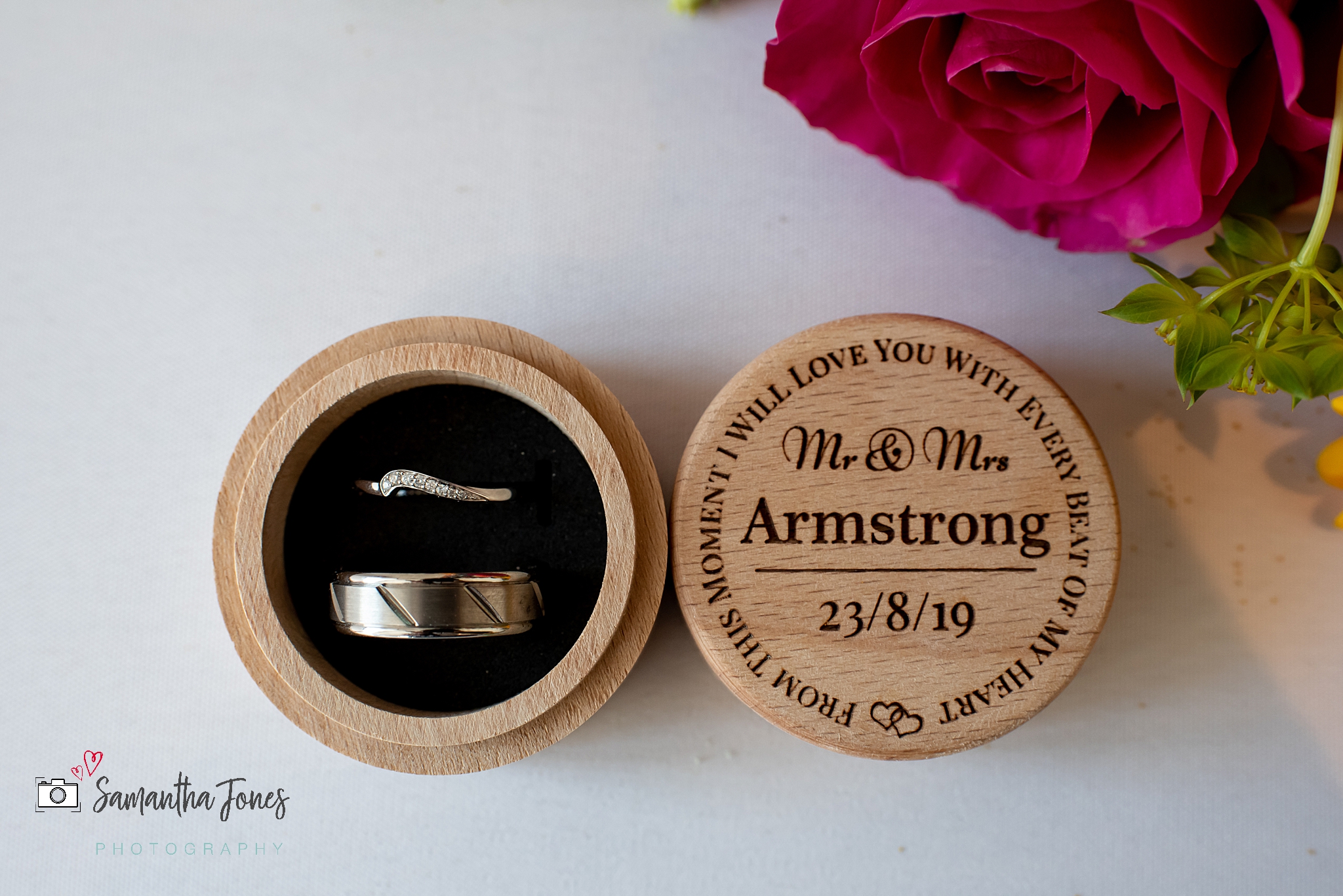 wedding rings Kent wedding at Stonelees by Samantha Jones Photography