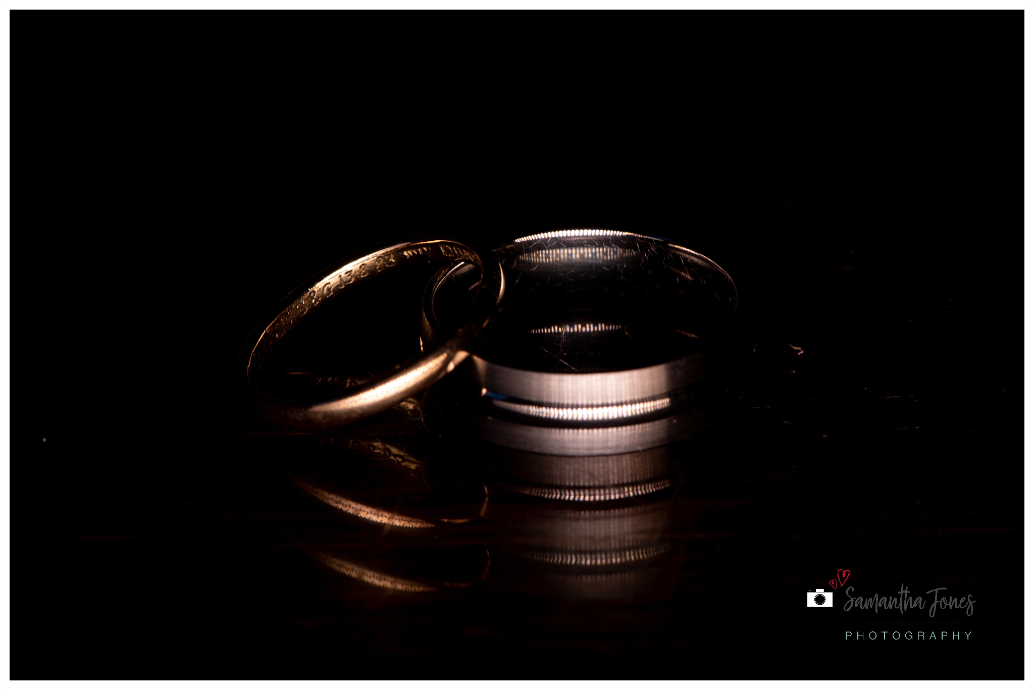 wedding ring with inscription