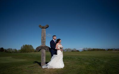 Emma and Aaron – their beautiful twilight wedding in April {the full story}