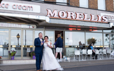 A Yarrow Hotel wedding – Lorna and John’s wonderful wedding … with ice cream!